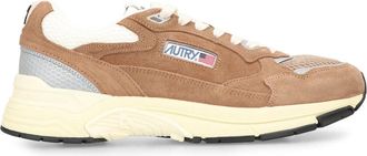 Autry Sneakers, male, Brown, Size: 12 US Hyperway Suede Sneakers