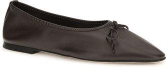Dear Frances Womens Gala Ballerinas Espresso Flat Shoes