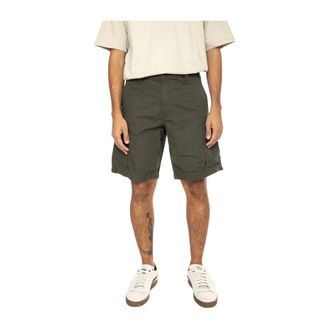 Penfield P Bear Cargo Shorts - Heren - Korte Broeken - Groen - W34 - Katoen - Korte Broeken