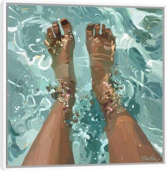 iCanvas Icanvas Pool Day By Teddi Parker