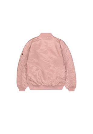 Alpha Industries Bomberjacke ALPHA INDUSTRIES MA-1 Core W, Damen, Gr. XS/S, rosa (silber pink), Obermaterial: 100% Nylon; Futter: 100% Nylon; F&uuml;llung: 100% Polyester, 