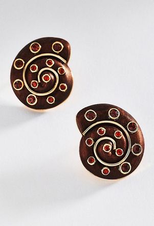 BaubleBar High Tide Shell Statement Earrings
