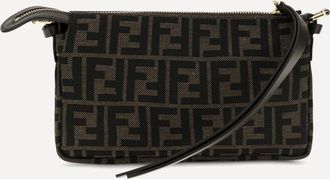 Fendi Borsa a Spalla in jacquard con monogram all over Woman UNI