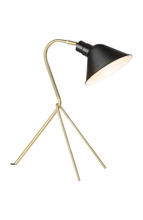 Jonathan Y Designs Mae 20.25 Brass LED Task Lamp, Brass Gold/Black at Nordstrom