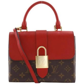 Louis Vuitton Tweedehands Canvas Louis Vuitton tassen - Dames - Vintage Handtas - Bruin - ONE Size - Vintage