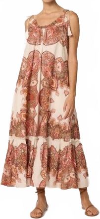 Cleobella Cindy Ankle Dress In Foulard Paisley
