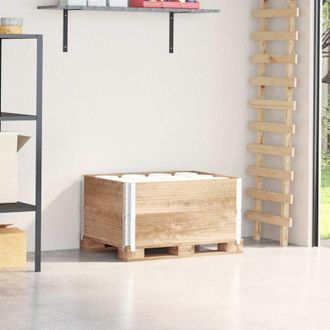 vidaXL Vidaxl - Paretali per Pallet 2 pz 80x60 cm in Legno Massello di Pino