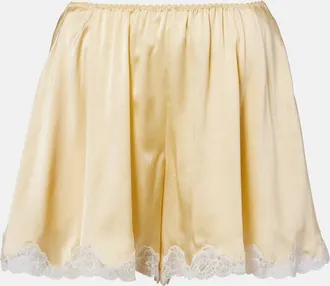 Chlo&eacute; Chlo&eacute; Silk satin shorts