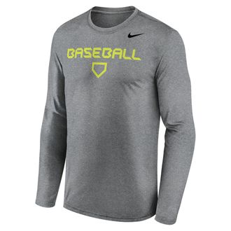 Nike Mens Legend Baseball Dri-FIT T-Shirt in Grey | M22284P473NKBS-DGH