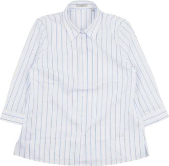 Himon's Shirts - Dames - Overhemden - Blauw - S - Overhemden