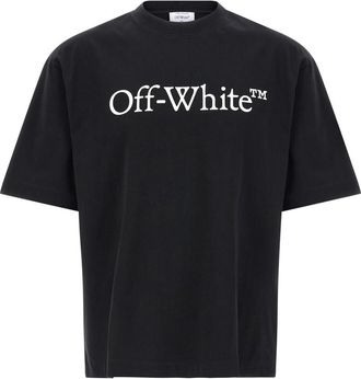 Off-white Black Big Bookish Skate T-shirt