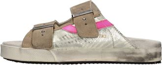 Hidnander Schoenen, Dames, Geel, 38 EU, Leer, Sandalen Goud