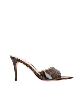 Gianvito Rossi Leopard Print Pointed Heels