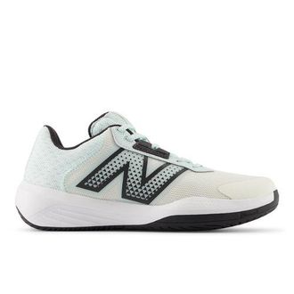 New Balance Womens 696v6 in White/Blue Synthetic, size 4.5 Narrow