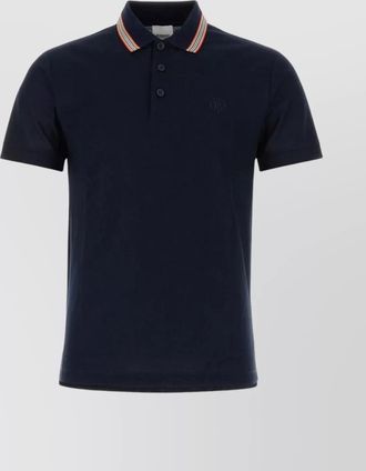 Burberry cotton piqu&eacute; polo shirt