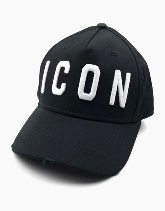 Dsquared2 Mens Dsquared2 Icon Cap Black/White - Black/Multi - Size: OS