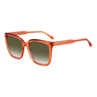 Isabel Marant Isabel Marant, Sunglasses, female, Orange, Size: 57 MM Coral/Green Shaded Sunglasses