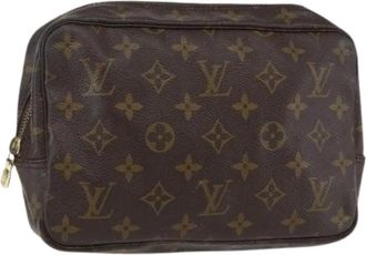 Louis Vuitton Pre-owned Clutches, female, Brown, Size: ONE SIZE Pre-owned Clutch Bag
