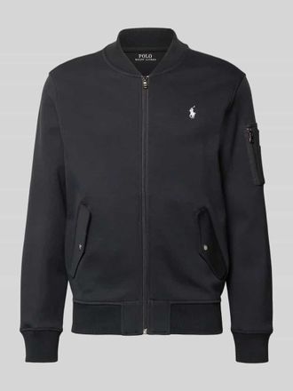 Polo Ralph Lauren Sweatjacke mit Reißverschluss in Black, Größe XXL