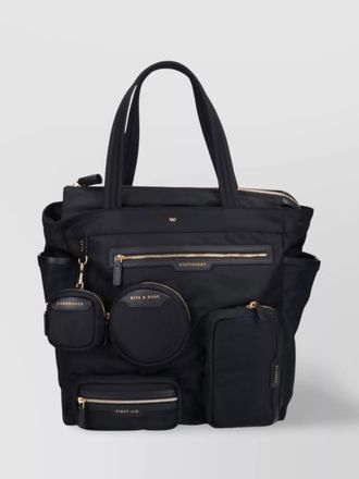 Anya Hindmarch shopper with front and side pockets
