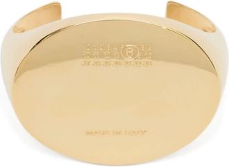 Maison Margiela Numeric Minimal Signature Cuff Bracelet - Dames - Armbanden - Geel - S - Accessoires