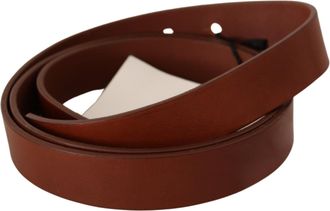 Costume National Leather Fastening Womens Belt
