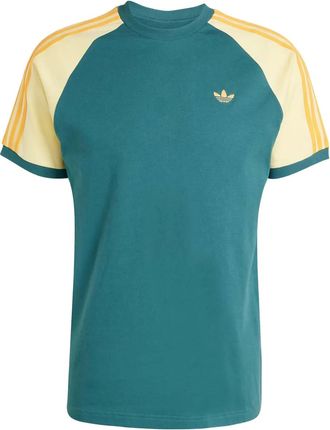 adidas raglan sleeves T-shirt - men - Cotton - M - Green