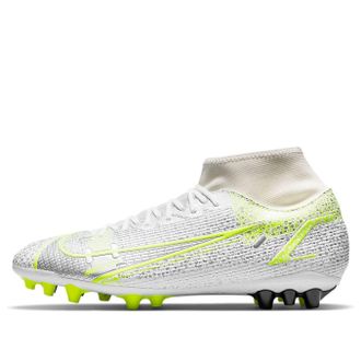 Nike 14 Mercurial Superfly 8 AG Artificial Grass White Green CV0842-107