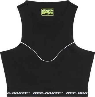 Off-white Logoband Crop Top