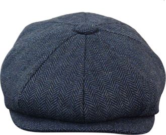 Infinity Leather Mens Peaky Blinders Tweed Gatsby Hat