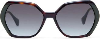 Gigi Studios Occhiali da sole squadrati Thadeus - Marrone