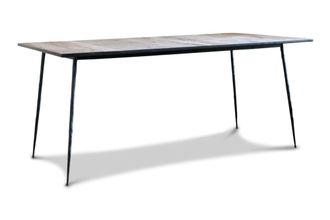 PIB Mesa de comedor de madera marron