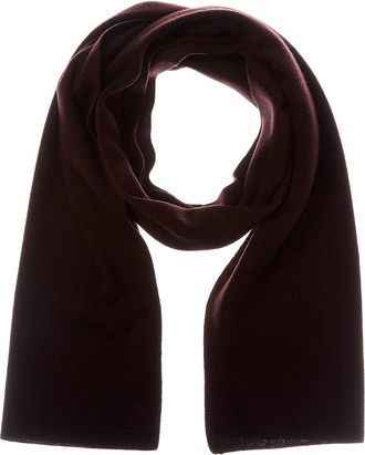 Sofiacashmere Full Needle Rib Wool & Cashmere-Blend Scarf