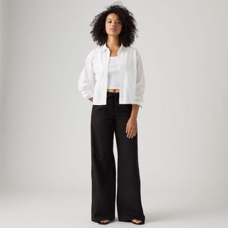 Levi's Essential Wide Leg Pants - Womens - XS - Black