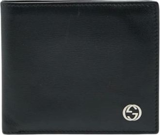 Gucci Pre-owned Wallets, male, Black, Size: ONE SIZE Pre-owned Bi-fold Wallet