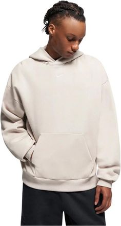 Nike Solo Fleece Pullover Hoodie - Heren - Sport - Beige - Maat: XS Fleece
