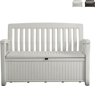 Keter Cassapanca In Resina Patio Bench Bianca - Keter