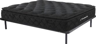 Vente-Unique Set Rete con doghe + Materasso a molle insacchettate BLACK DREAM di YSM&Eacute;E - 160 x 200 cm