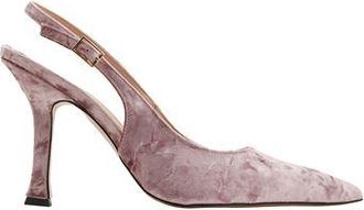8 by YOOX VELVET SLINGBACK
