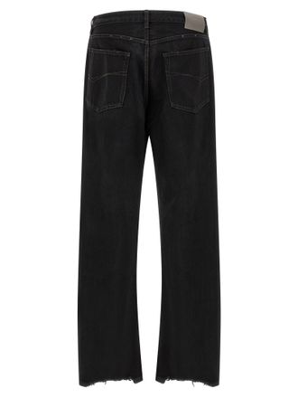 Balenciaga Taglio Regolare Jeans - Black