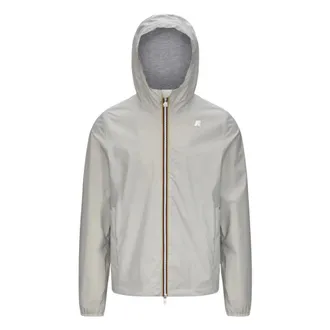 K-Way K-Way, Light Jackets, male, Beige, Size: XL Jack Stretch Nylon Jersey