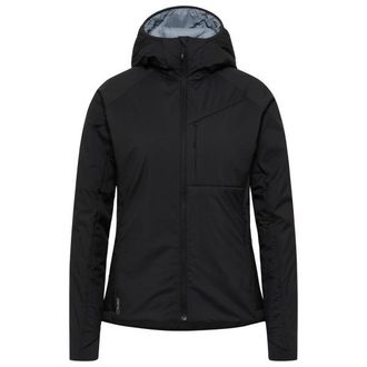Stoic MountainWool90 JokkmokkSt. Hoody Wolljacke f&uuml;r Damen | schwarz