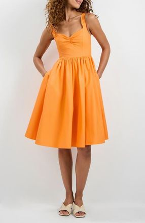 Trina Turk Mirabello Dress in Aulenti Orange at Nordstrom, Size 12