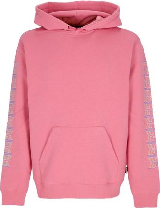 Iuter Roze Hoodie met Kangoeroezak - Heren - Hoodies - Roze - XS - Katoen - Hoodies & sweatvesten