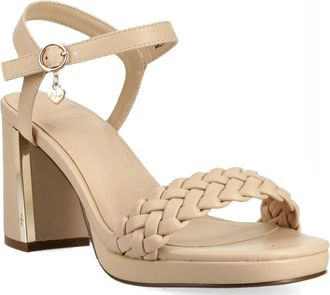 Mexx Flat Sandalen - Dames - Sandalen met hakken - Beige - 40 EU - Schoenen