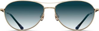 Matsuda Stijlvolle zonnebril voor mannen en vrouwen - unisex - Zonnebrillen - Geel - 57 MM - Accessoires