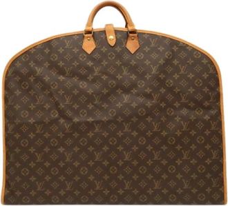 Louis Vuitton Pre-owned Monogram garment case - unisex - Vintage Weekendtas - Bruin - ONE Size - Vintage