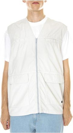 Edwin Mouwloze Jas - Heren - Bodywarmers - Grijs - M - Katoen - Jassen