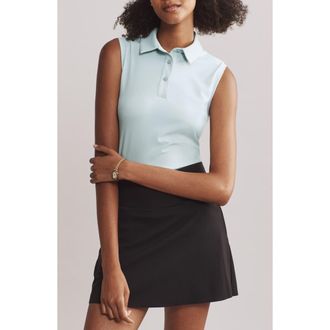 Rhone Course to Court Sleeveless Polo in Blue Cloud at Nordstrom Rack, Size X-Large