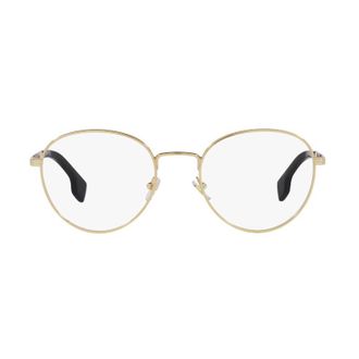 Versace VE12791002 Round Metal Frame Eyeglasses - Gold